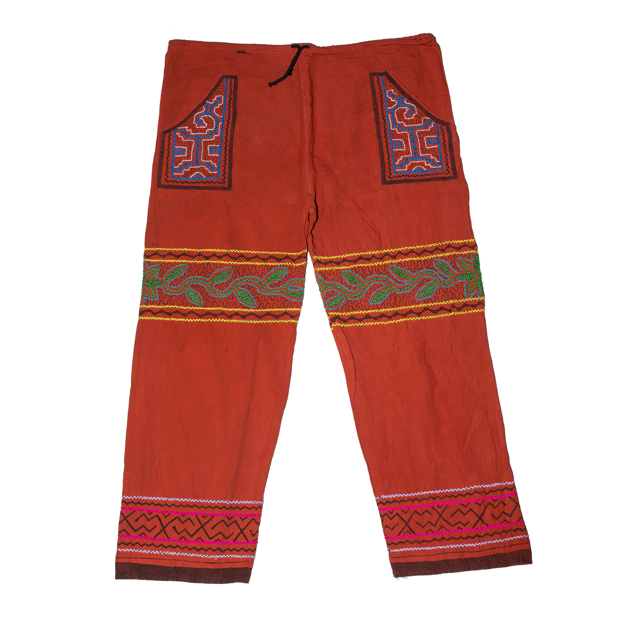 Shipibo Ayahuasca Ritual Hose braun