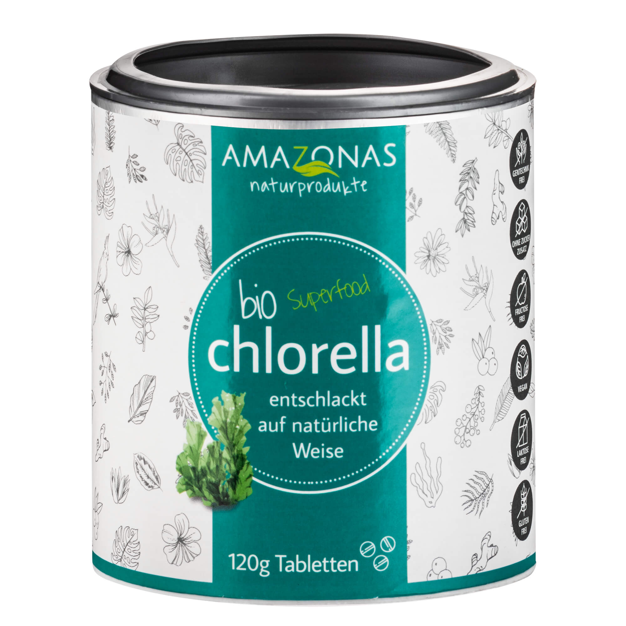 Chlorella-Bio-120-g-Tabletten Chlorella, Bio