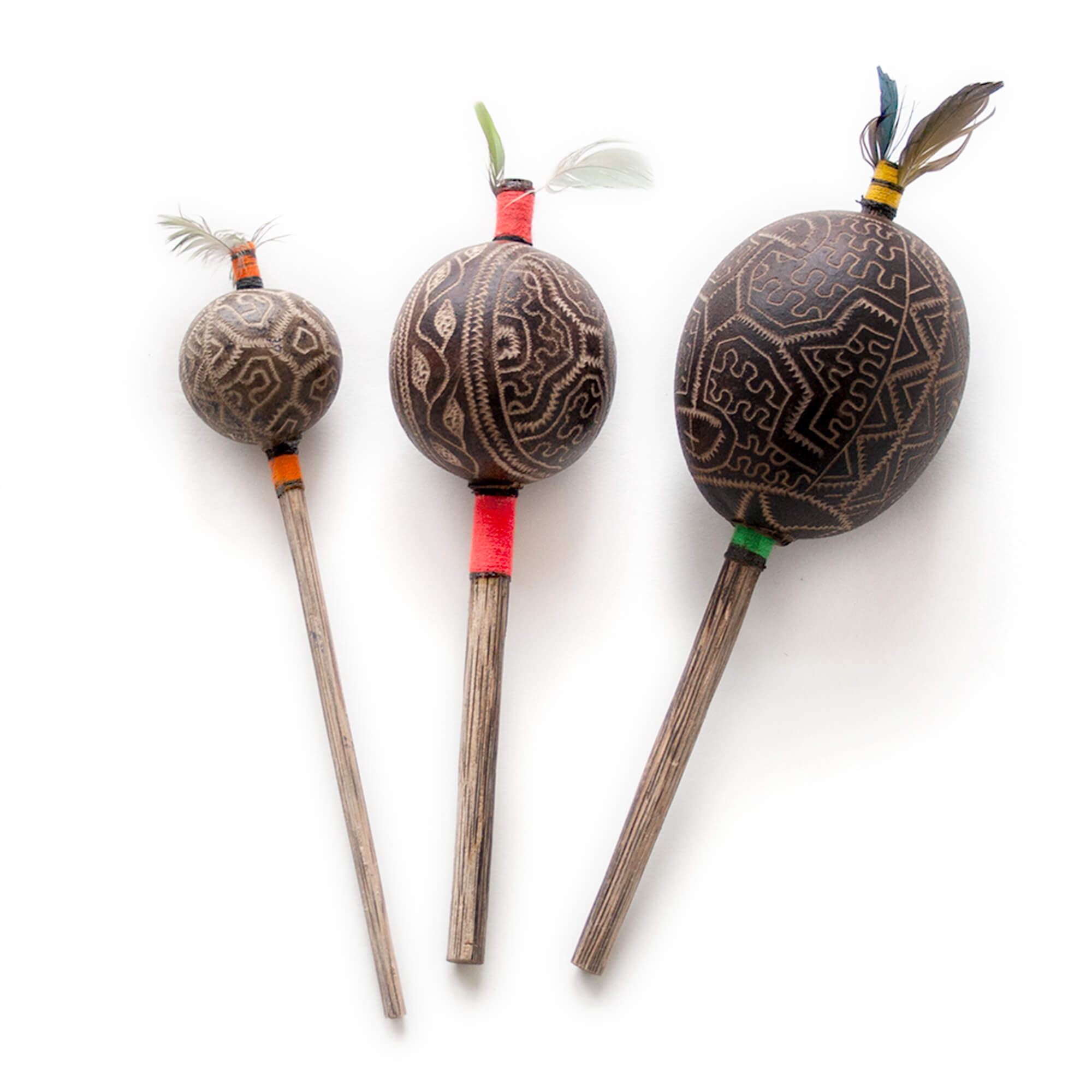 Shipibo-Maraca-Rassel-Set