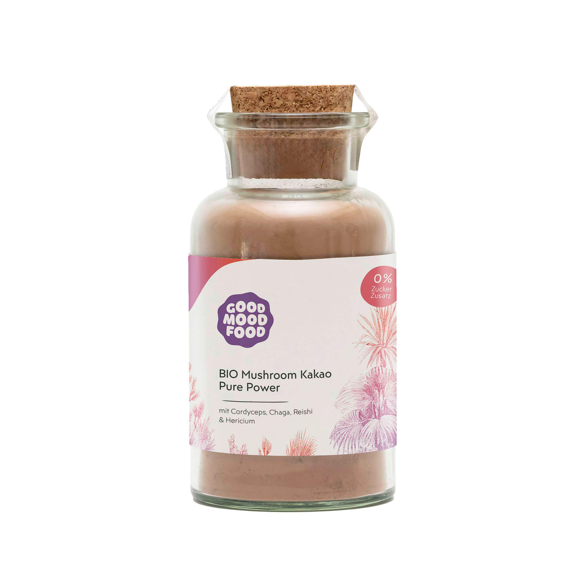 Vitalpilz Kakao - Pure Power im Glas, 120 g, Bio
