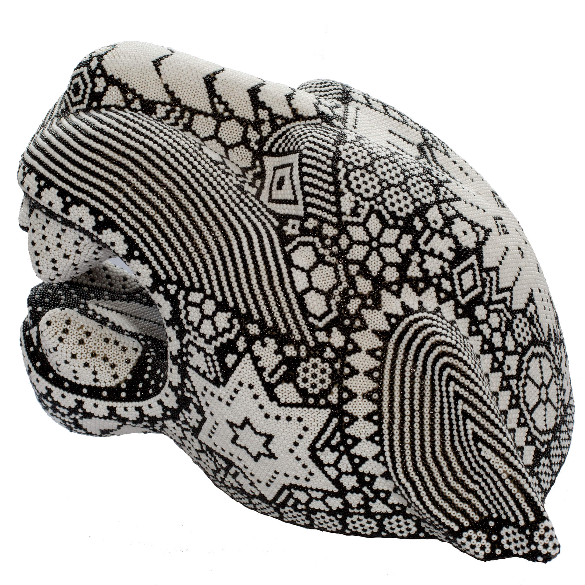 Huichol  Jaguar Head big