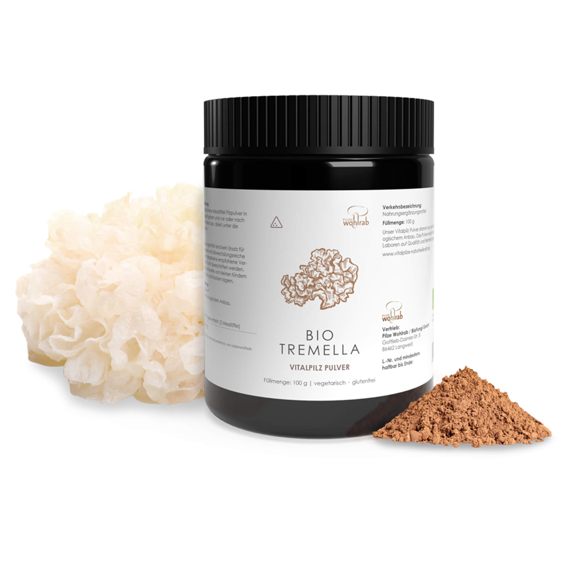 Tremella Mushroom Powder, organic