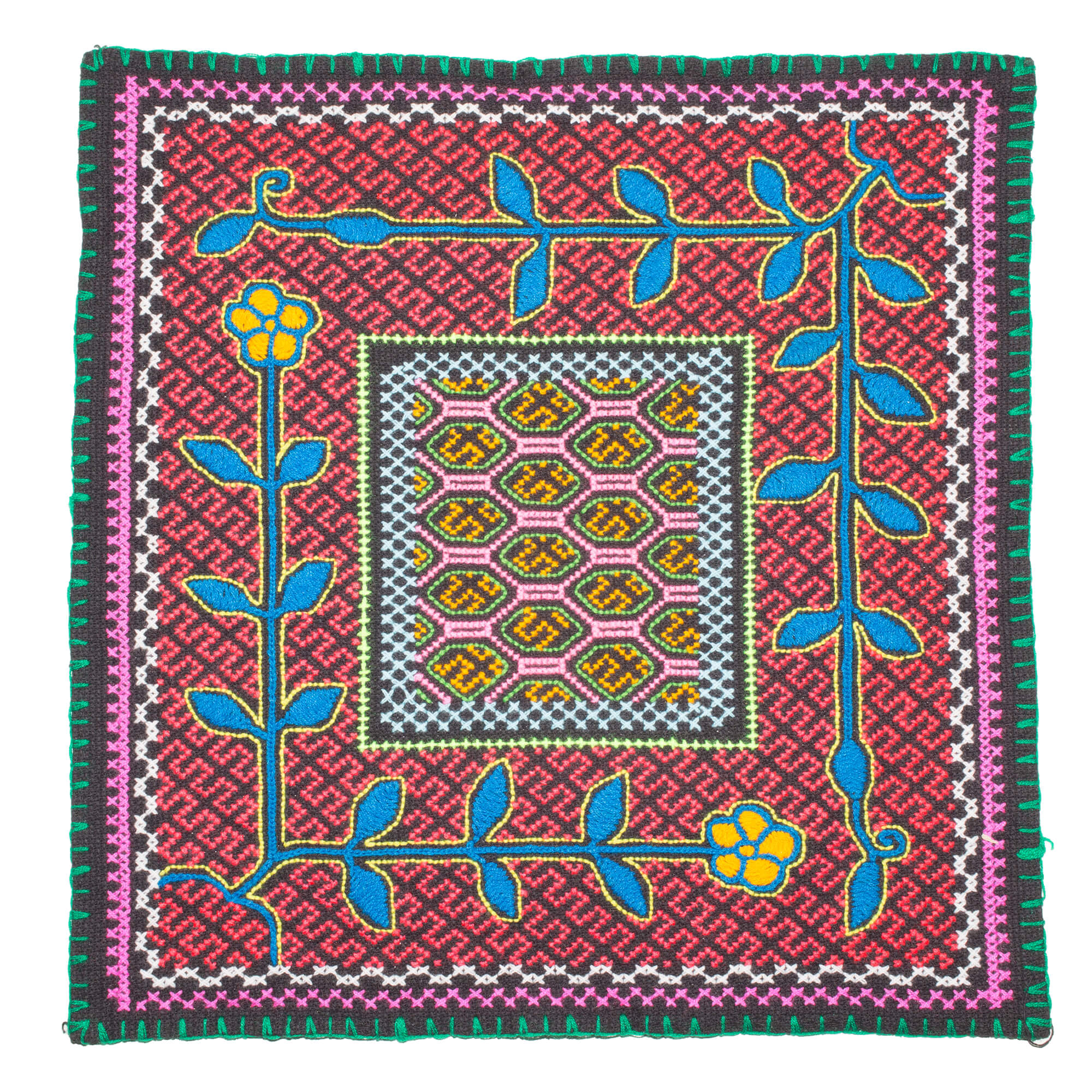 Shipibo Ayahuasca textile, small