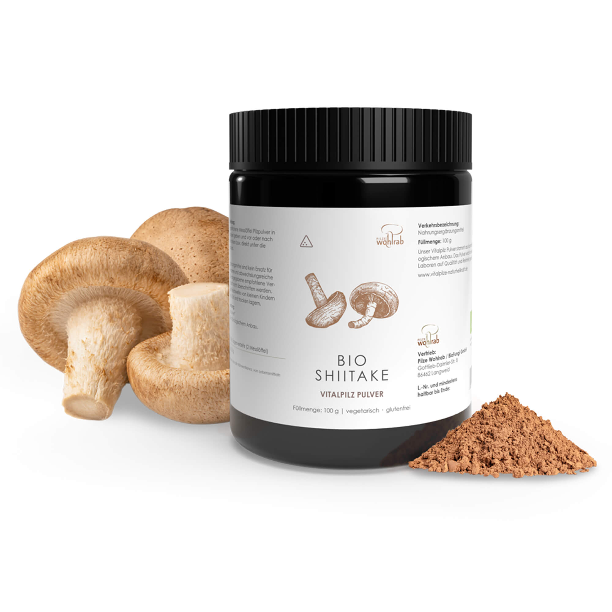 Shiitake Mushroom Powder, organic