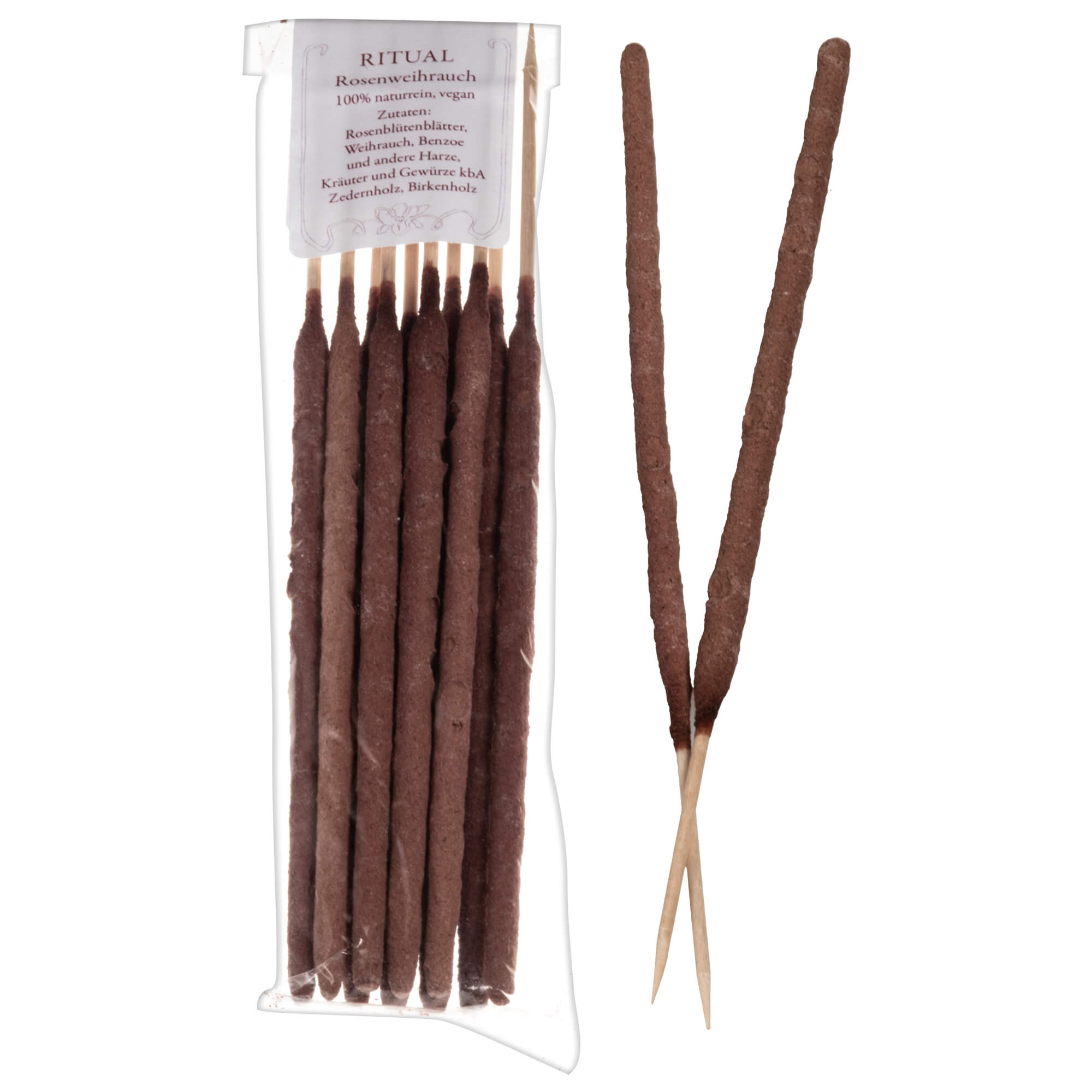 Ritual rose frankincense incense sticks