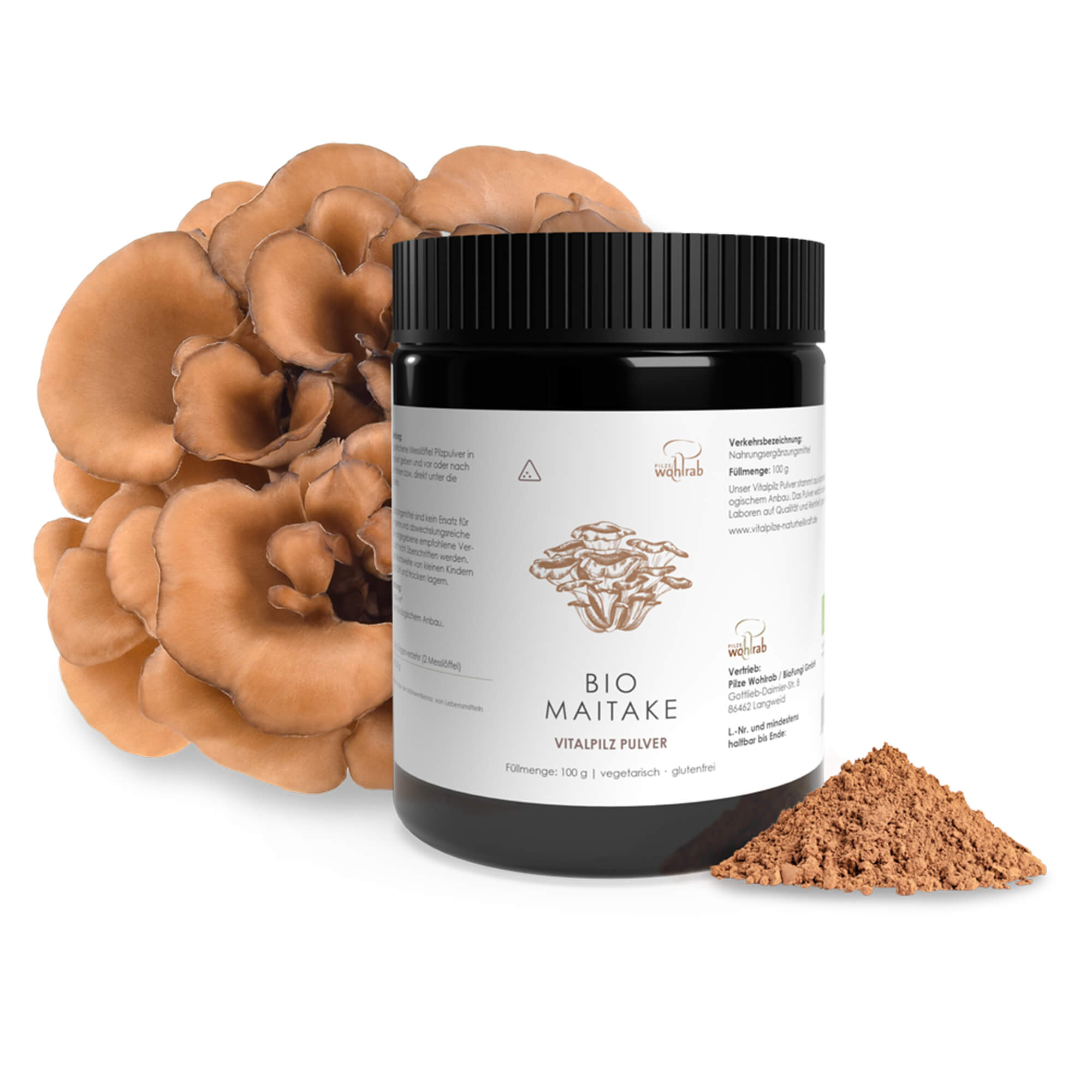 Maitake Mushroom Powder, organic