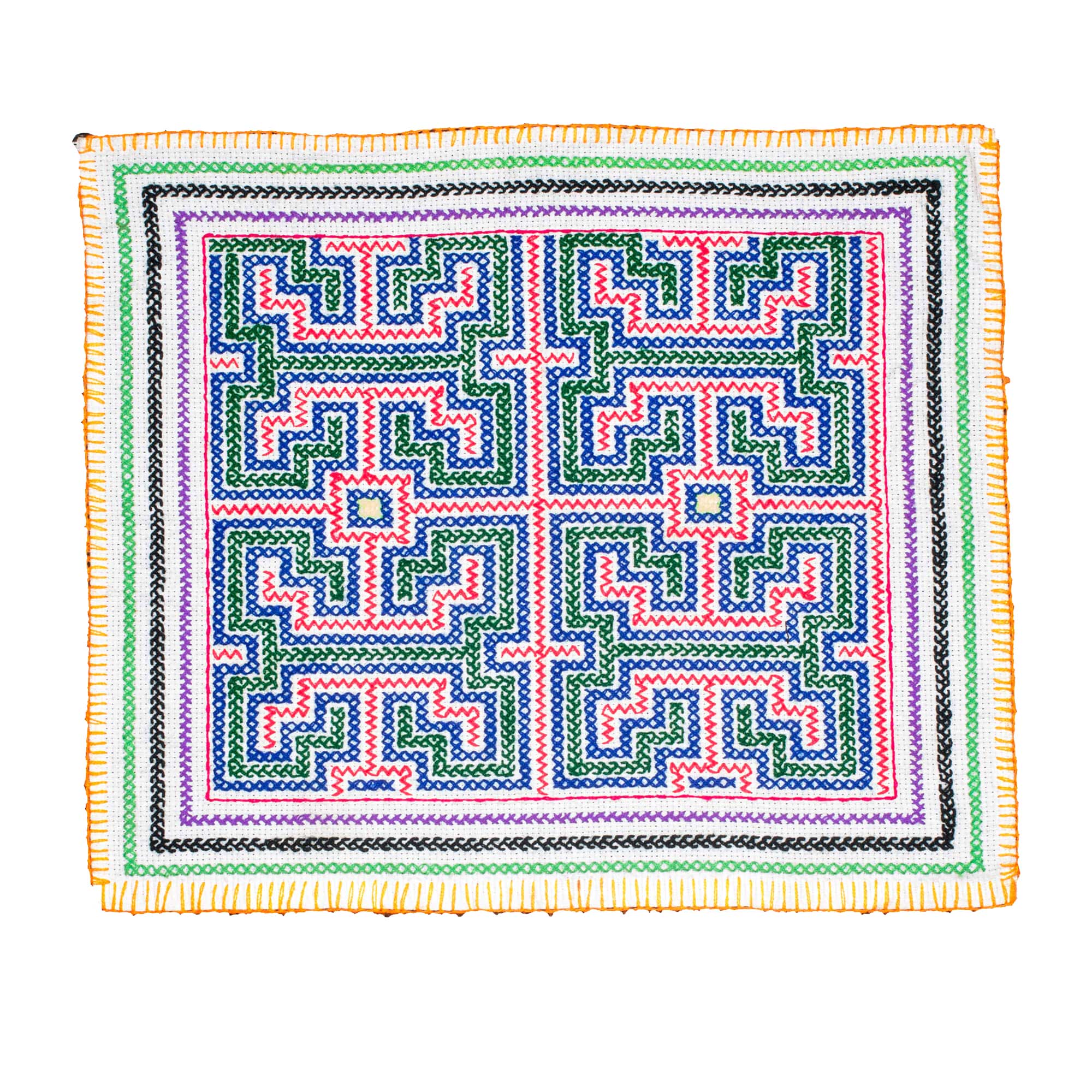 Shipibo Ayahuasca textile, small