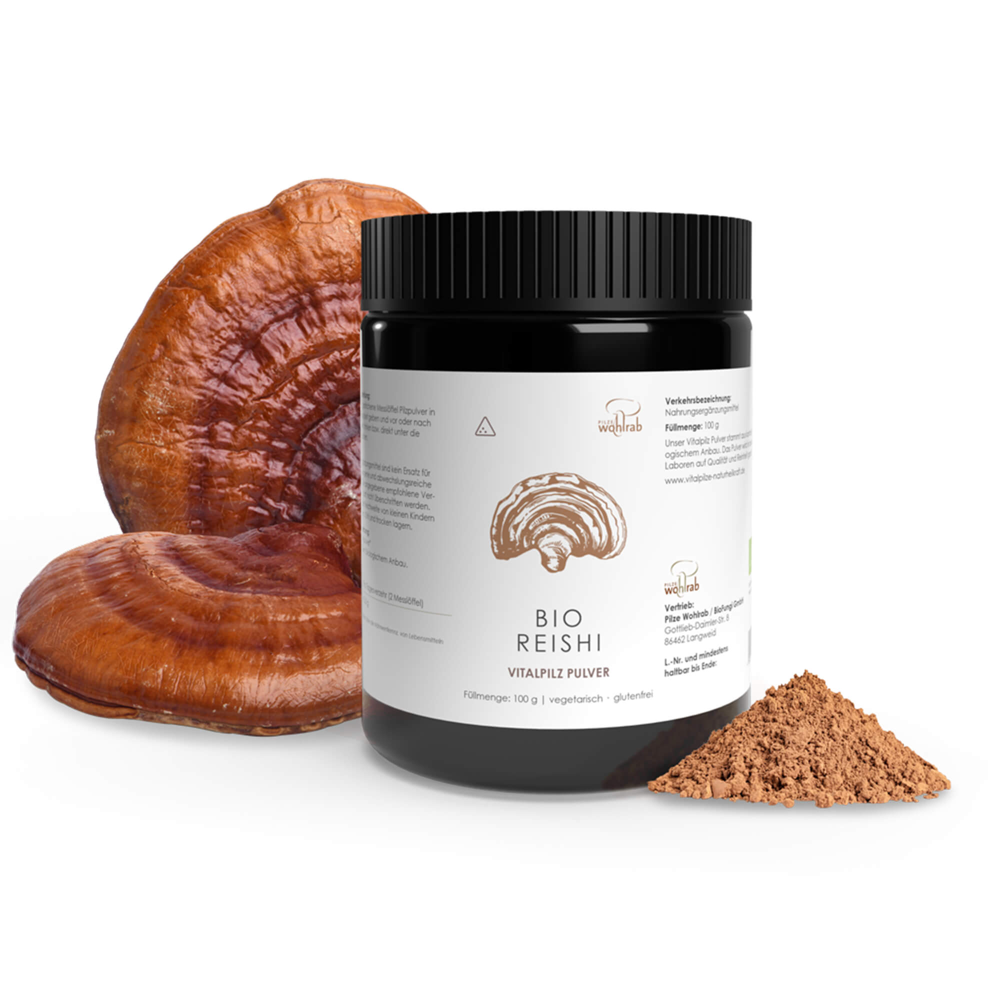Reishi Mushroom Powder, organic