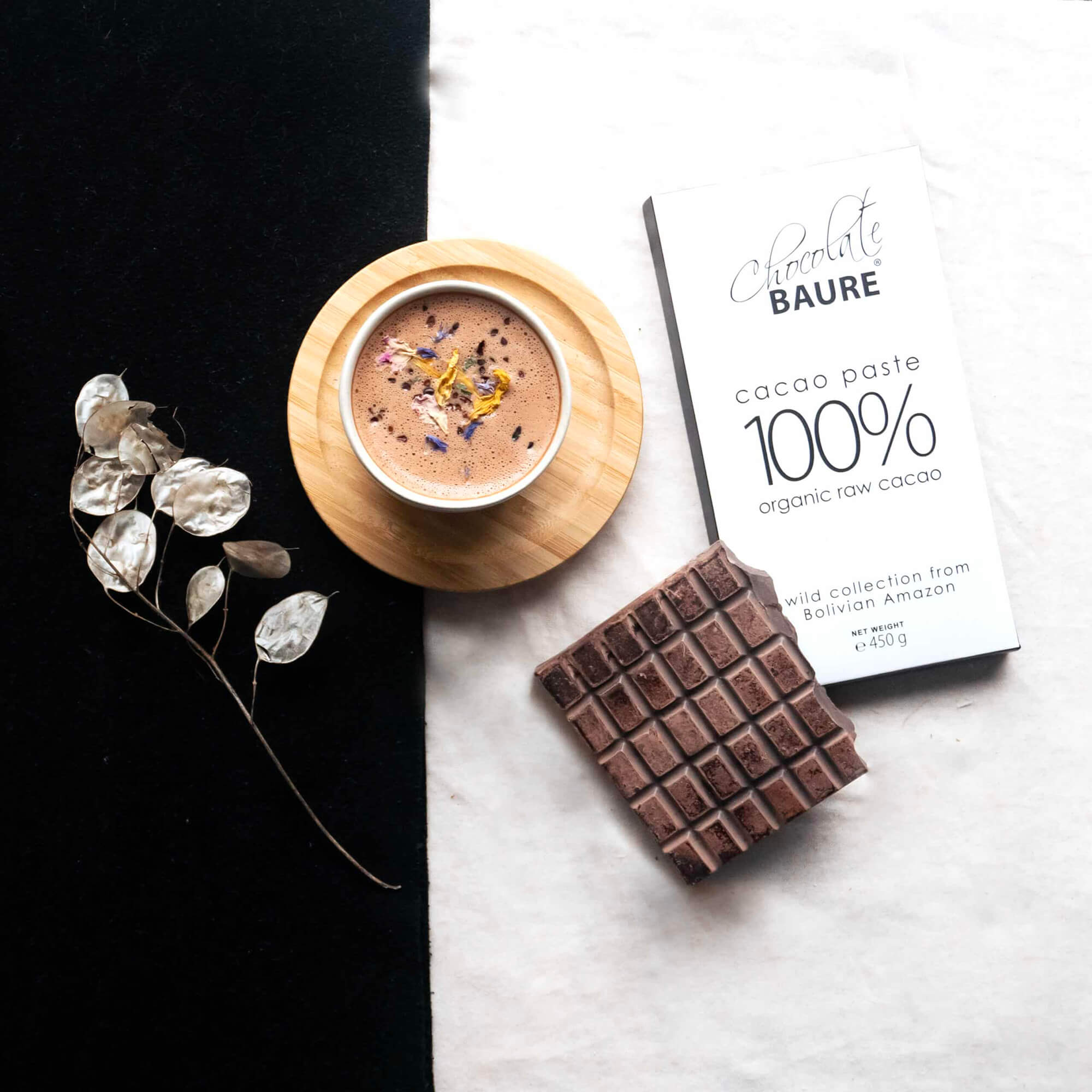 Rohkakaomasse-Block-Bolivien-Wildsammlung-bio-450g-6