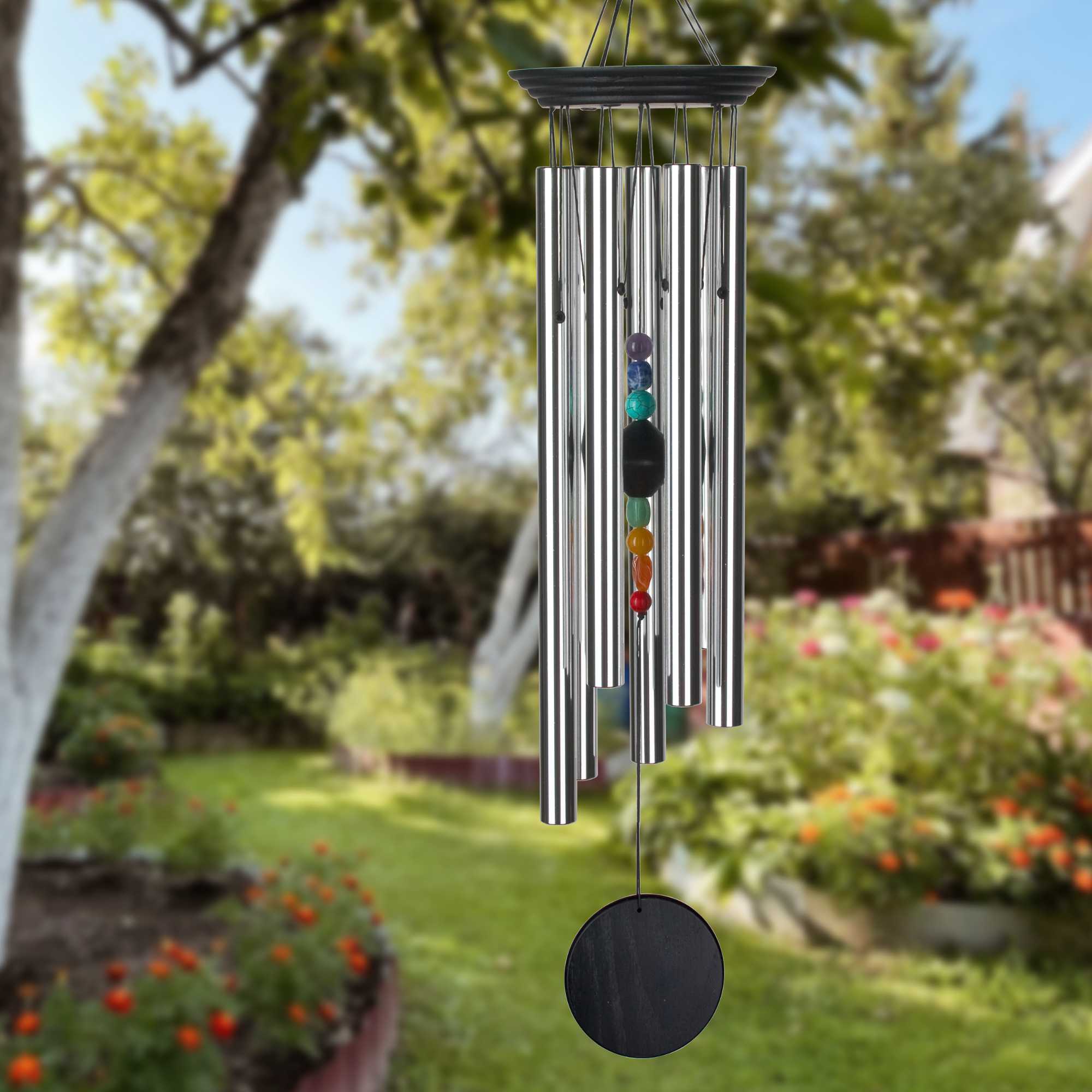 Woodstock Chakra Chimes Seven Stones – Large