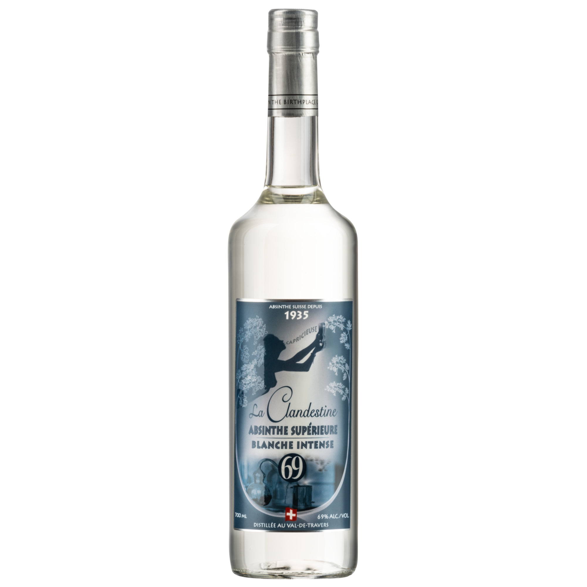 Absinthe La Clandestine Blanche Intense "Capricieuse"