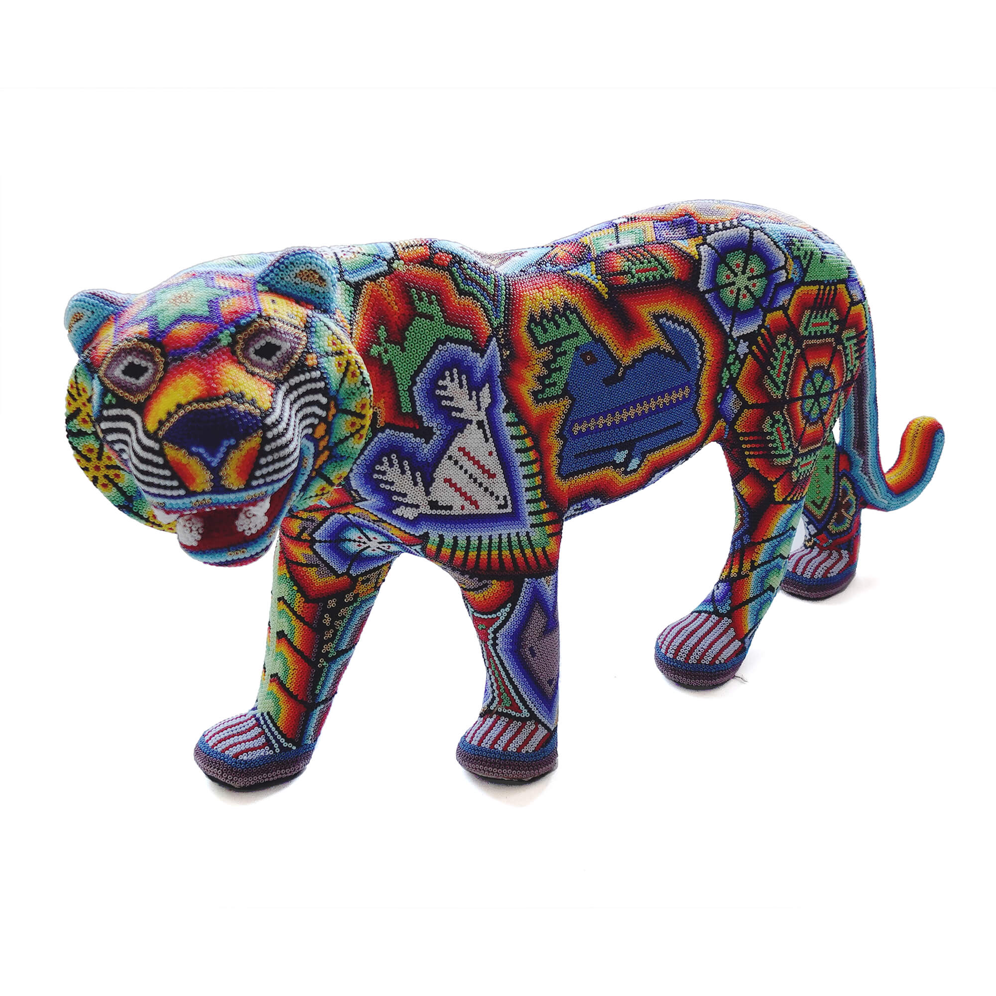 Huichol Jaguar Large
