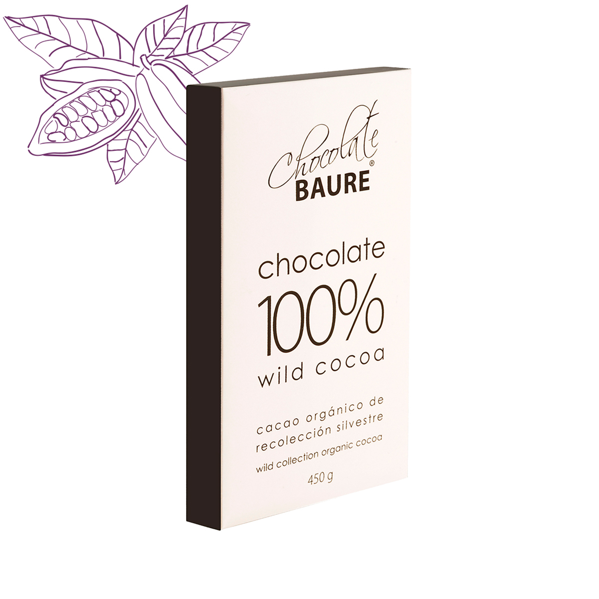 Rohkakaomasse-Block-Bolivien-Wildsammlung-bio-450g-1 Rohkakaomasse Block Bolivien, 450 g, Bio