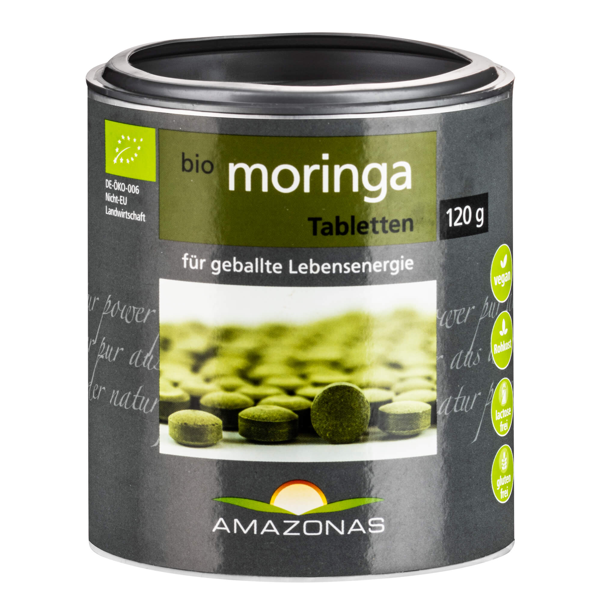 Moringa-Bio-Tabletten-120-g Moringa Tabletten, Bio