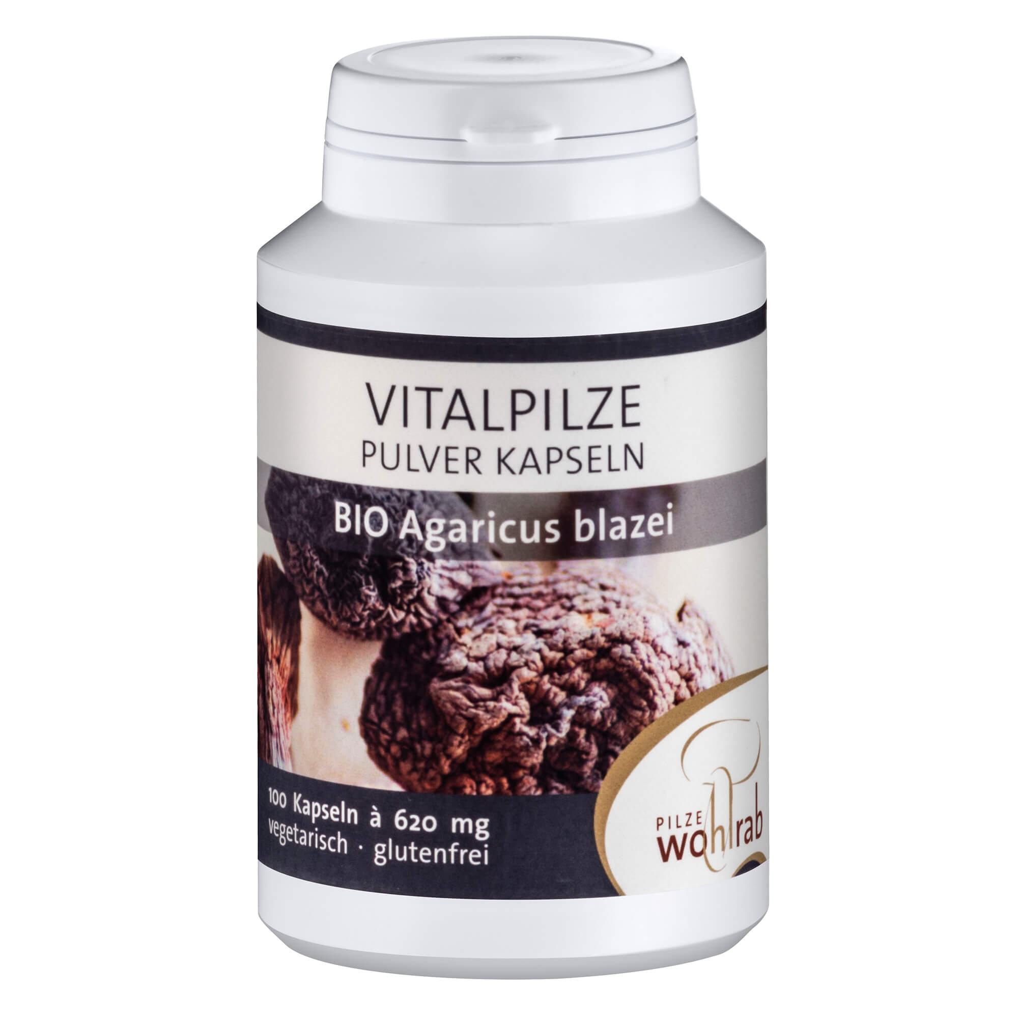 Agaricus Vitalpilz Pulver Kapseln, Bio